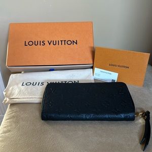 Louis Vuitton LV Monogram Empreinte Zippy Wallet